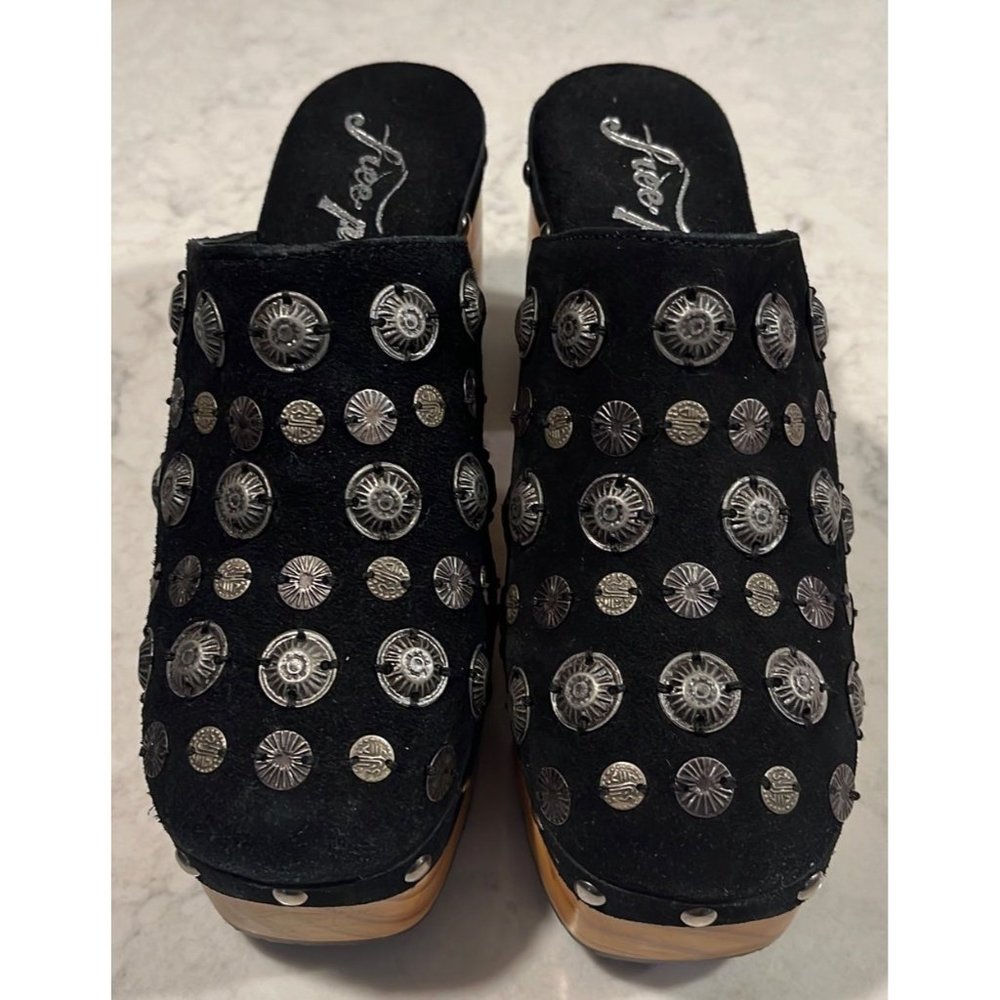 New Free People Claudia Platform Clogs Size 37 (7)